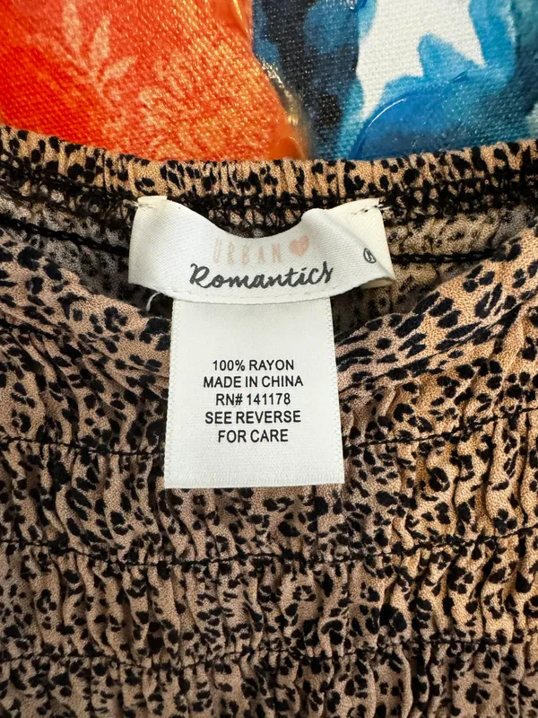 urban cheeta print tank top - Image 3