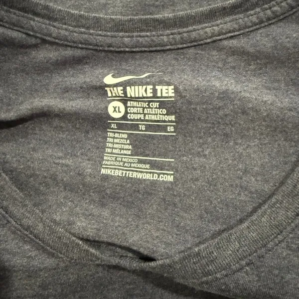 Nike West Virginia Mountaineers‎ Women's V-Neck T-Shirt Blue XL - Image 2