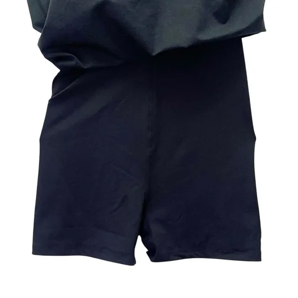 Beyond Yoga One Shoulder Athletic Dress Charcoal Black Size Medium Skort Tennis - Image 8