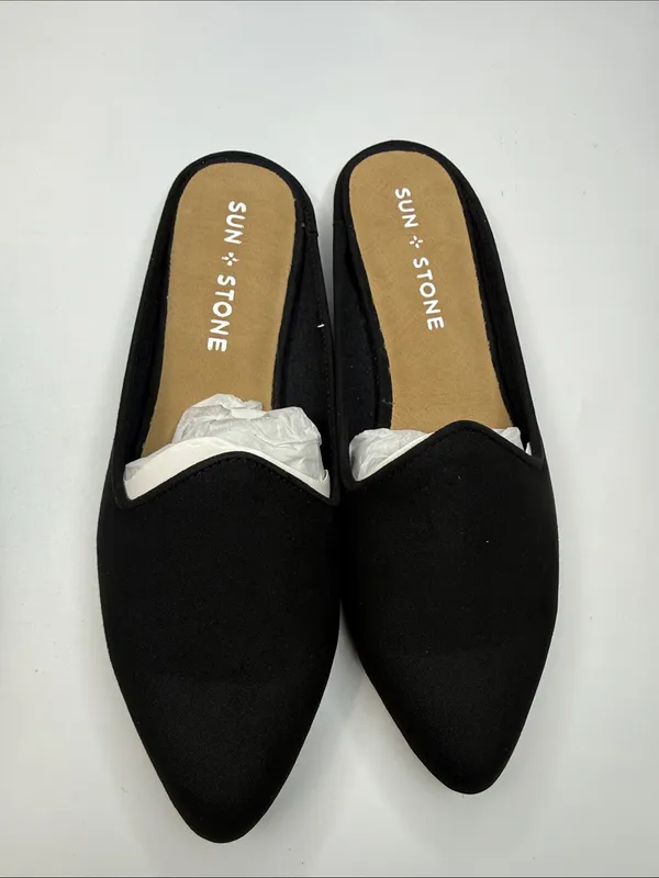 Sun + Stone Women's Ninna Slip On Mules Size 5.5 - Image 4