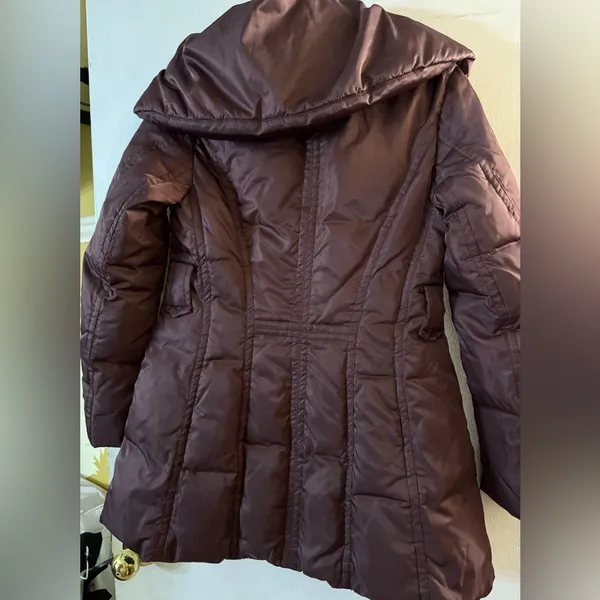 Ivanka Trump‎ Burgundy Puffer Jacket Size XS - Image 2