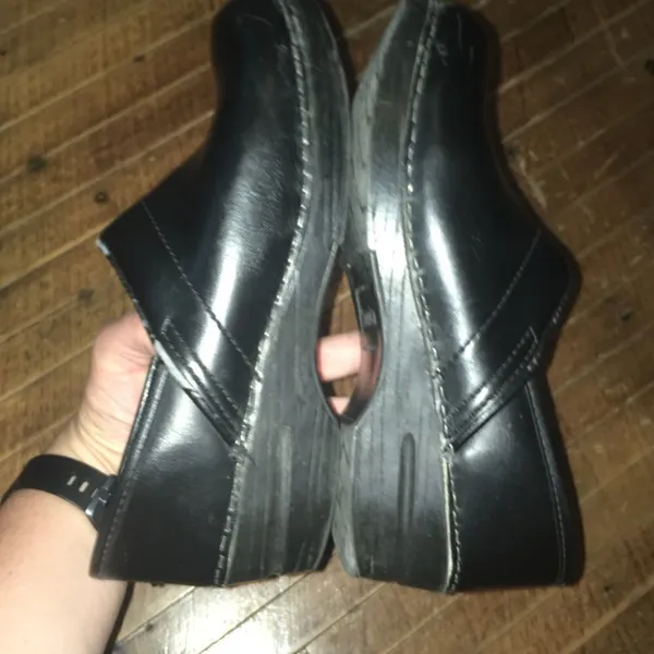 Sanita nurse clogs, size 38 Black - Image 2