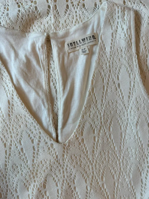 Idyllwind Off White Dress Size Small - Image 5