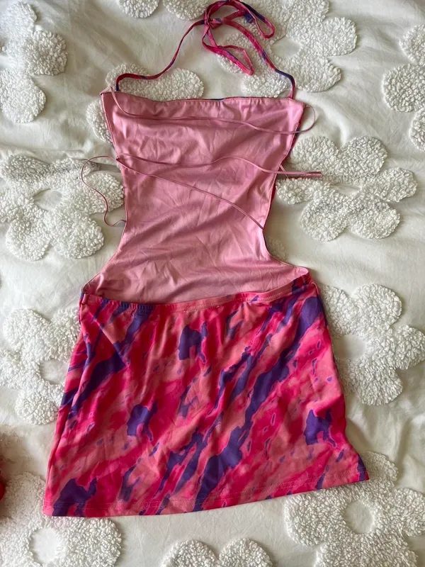 New Pink Mini Dress - Image 2