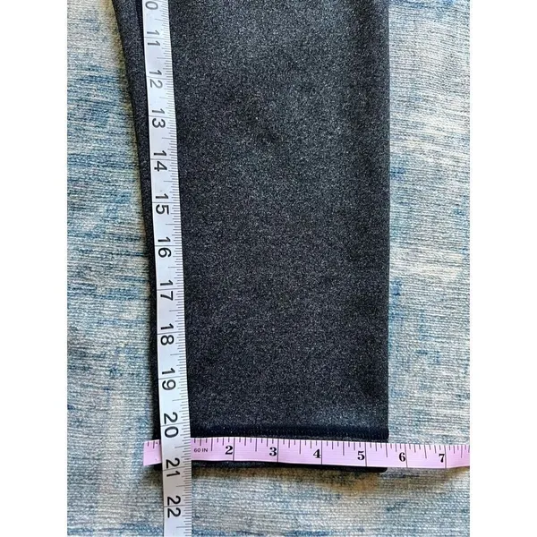 Lululemon Dark Heathered Charcoal Gray Align Cropped Leggings Size 8 - Image 7
