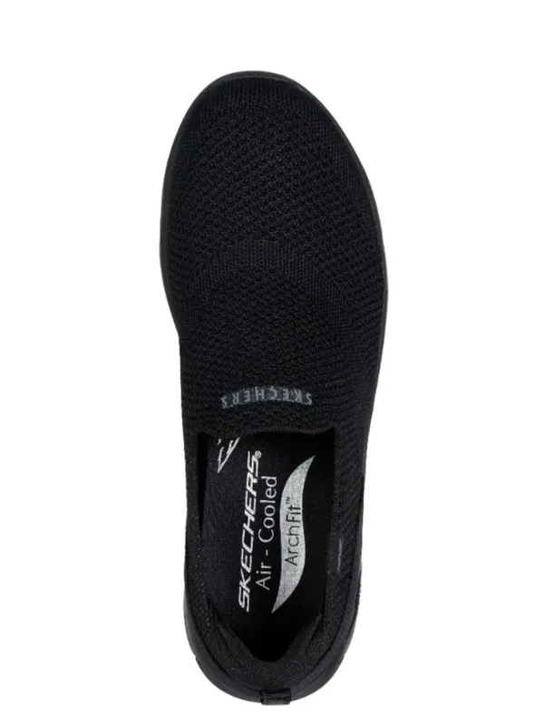 Skechers Black ARCH FIT REFINE 2.0 CASCADE “Don’t Go” WOMENS 9.5 Air-Cooled Shoe - Image 13