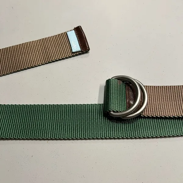 American Eagle reversible belt with silver buckle - Image 4