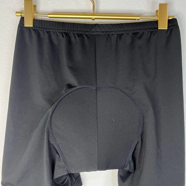 Xcellent Global Womens Cycling Shorts Medium Padded Black Comfortable Activewear - Image 5