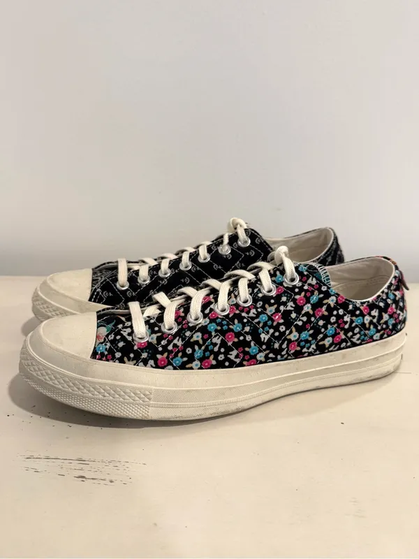 Converse Chuck Taylor All Star Renew Floral Quilted Sneaker Size 10.5 - Image 3