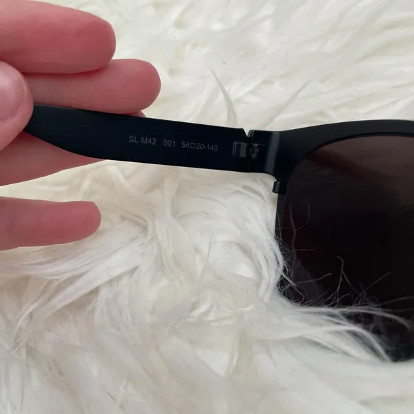 YSL 54mm round metal sunglasses - Image 10
