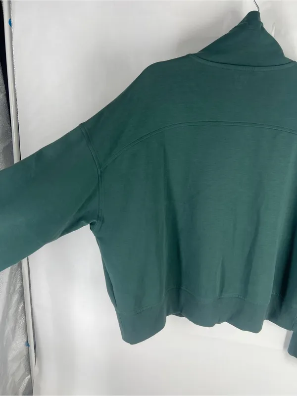 Old Navy Teal Green Dynamic Fleece Half-Zip Sweatshirt - Image 13