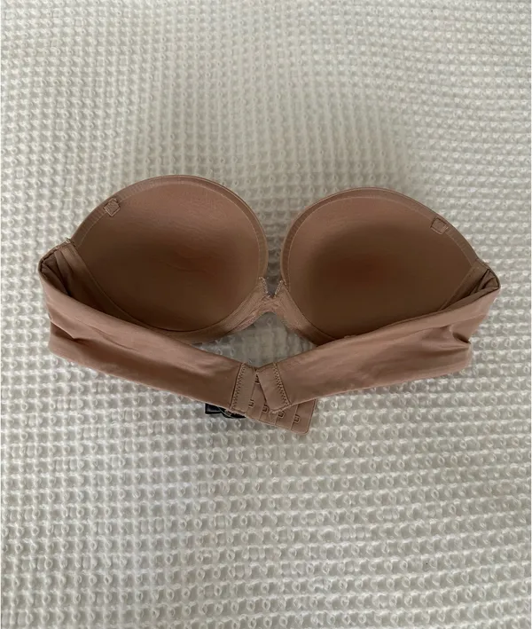 Victoria's Secret Nude Strapless Push-Up Bra - Image 2