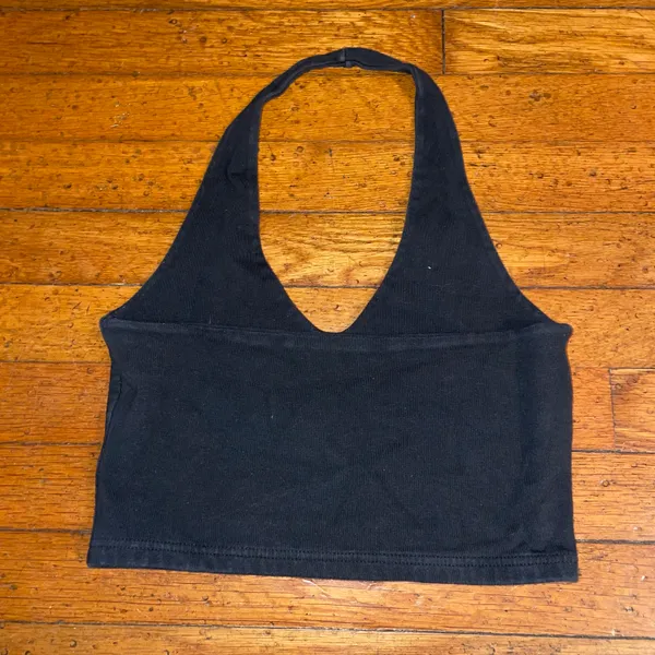 Brandy Melville Black Alexis Halter Top - Image 4