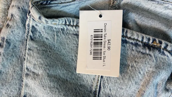 denim dress Blue Size L - Image 3