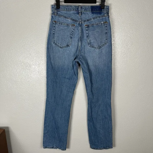 Abercrombie & Fitch Jeans Womens 27/4L Ankle Straight Ultra High Rise Distressed - Image 3