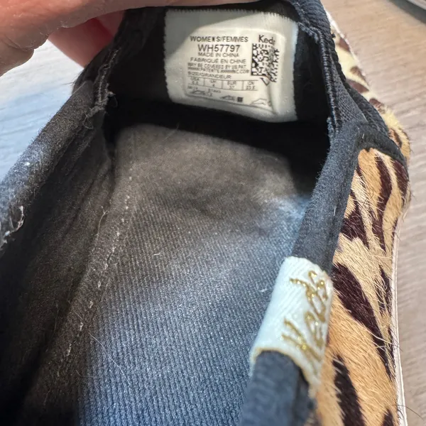Keds x Kate Spade Leopard Calf Hair Triple Decker‎ Slip On Sneakers Size 6.5 - Image 7