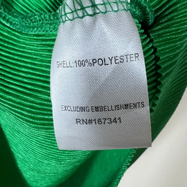 NWT Hello Molly Plisse Strapless Mini Dress Green Party Cocktail Night Out Sz 6 - Image 6