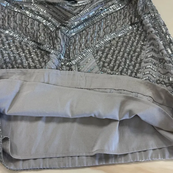 NWT Club Monaco Beaded Itzel Party Embellished A-line Mini Skirt Sz‎ 6 - Image 8