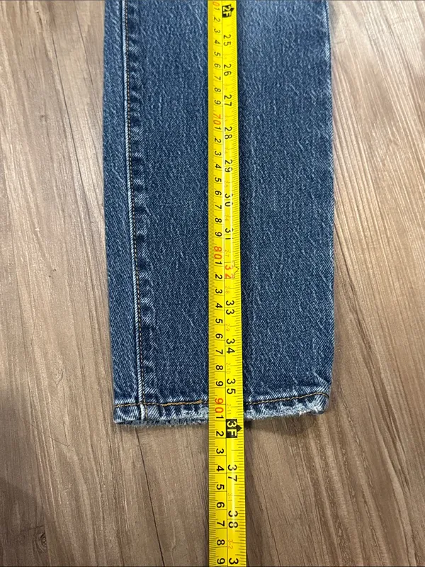 Levi’s Premium Wedgie Icon Fit Ankle Jeans 25 Salsa Step Big E $98 - Image 13