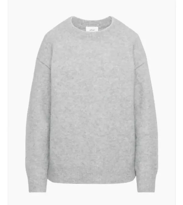 Aritzia Wilfred “Harlow” Sweater in heather chrome, size XS - Image 2