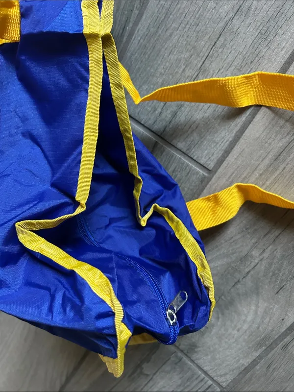 NBA Royal Blue golden state warriors tote - Image 3