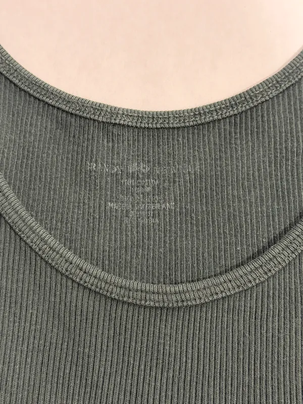 Brandy Melville Crop Ribbed Tank  - Image 2