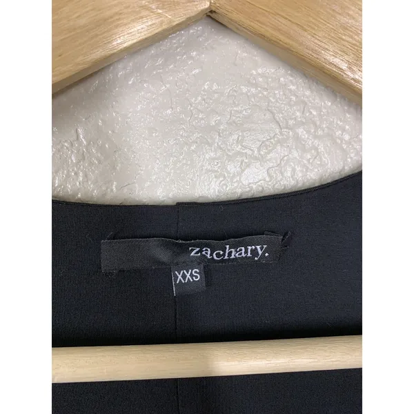 Zachary Black Long Sleeve Bodysuit Size XXS - Image 2