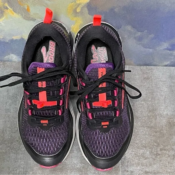 Brooks Caldera 5 Women's Black/Purple Trail Running Shoes Size 7.5B - Image 7