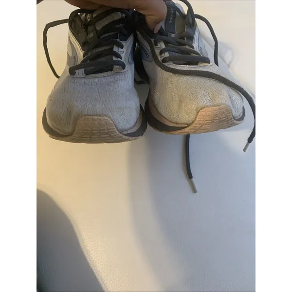 Brooks Women's Grey/Peach Trace 2 Road Running Shoes Size 8.5 - Image 3