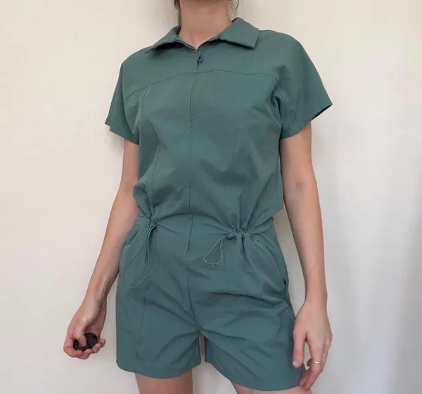 Free People Lululemon Stretch Rib Pocketed Romper - Image 10