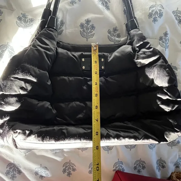 Kate Spade‎ Alpine Hills Quilted Nylon Stevie Satchel Large Bag - Image 8