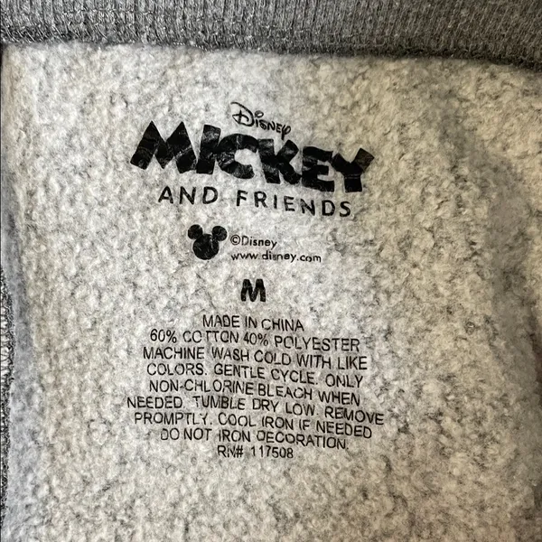 Disney Mickey and Friends Gray Joggers - Image 4