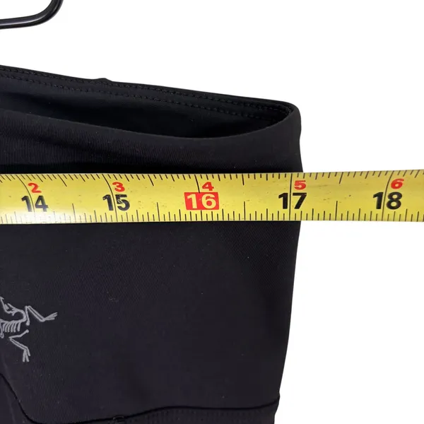 Arcteryx Essent High Rise Leggings Womens XL Black Side Pocket Hiking Tights - Image 4