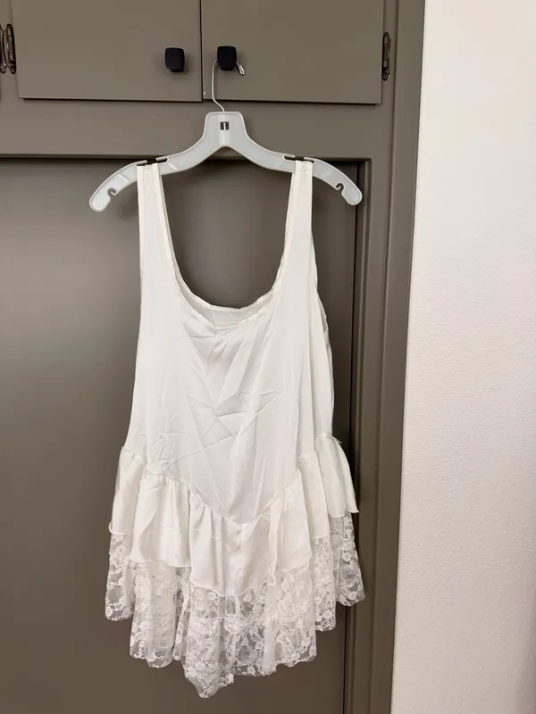 Slip dress White - Image 3