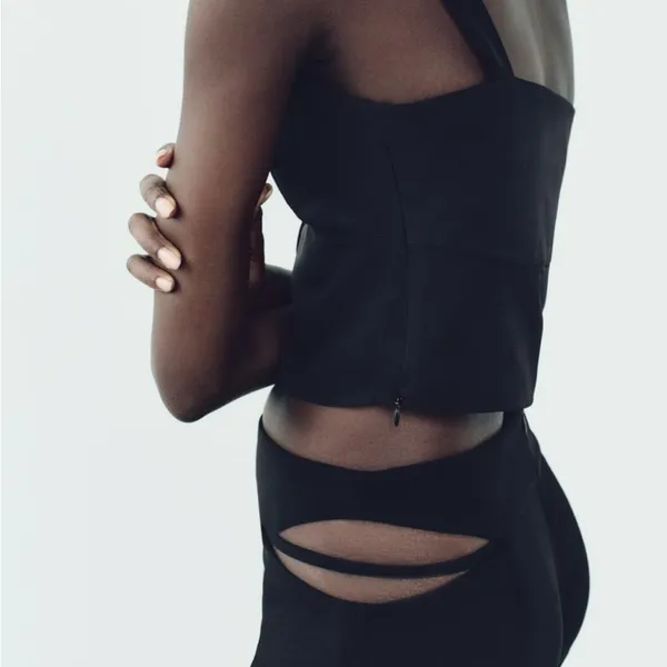ZARA Bow Corset Top - Image 4