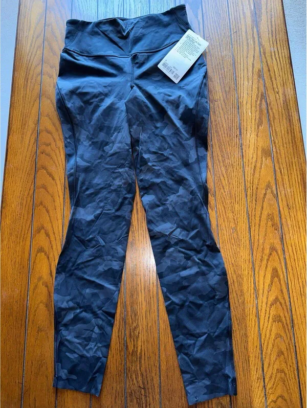 Lululemon Base Pace High Rise 28” Brushed, Heritage Camo Black Size 6 NWT - Image 2