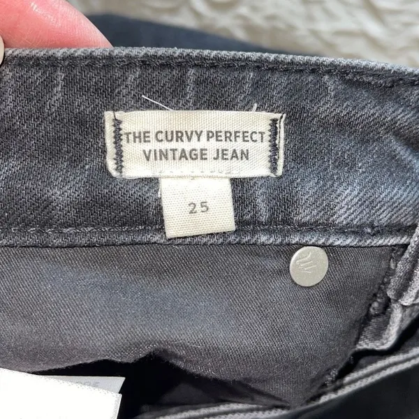 Madewell Womens Curvy Perfect‎ Vintage Jeans High Rise Skinny Stretch Lunar Wash - Image 9