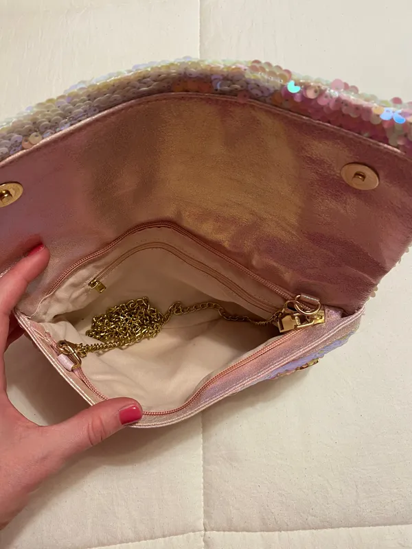 Pink Sequin Purse - Image 4