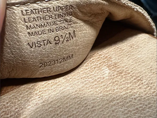 BRIOSO Tan Leather Ankle-Strap Comfort Sandals - Image 3