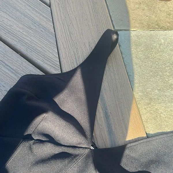 NWT ABERCROMBIE Black Corset Style Top - Image 3