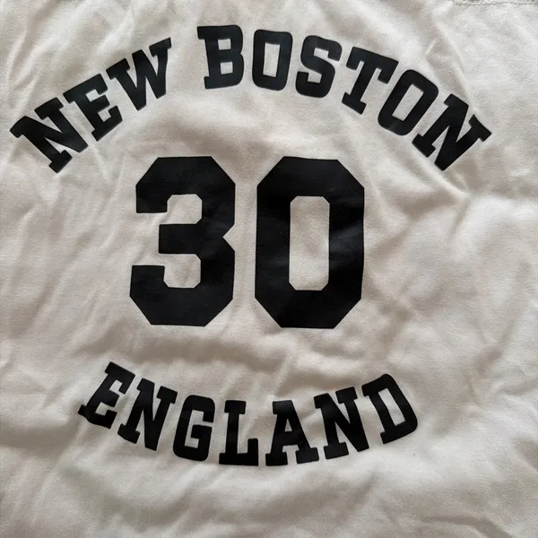 New Boston England 3/4 sleeve oversized tee - Image 2