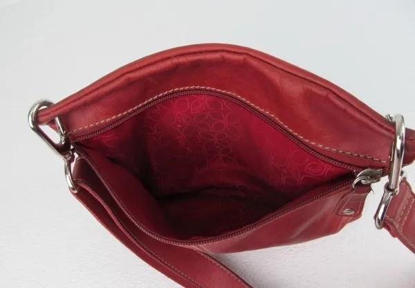 Vintage Fossil Soft Leather Sutter Crossbody Bag Women’s Everyday Purse Pink - Image 6