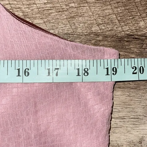 Symbiose by‎ Linda A Mini Dress Womens Medium Rose Pink Coquette Pleated Y2K - Image 9