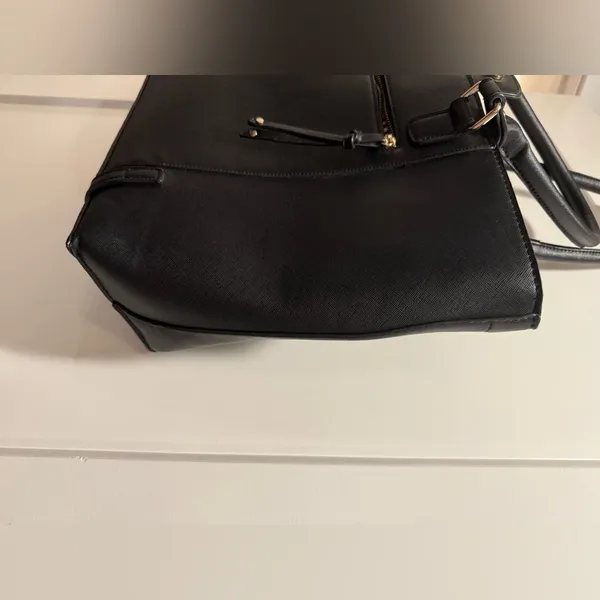 Madison West Elegant Black Tote Bag‎ - Image 3
