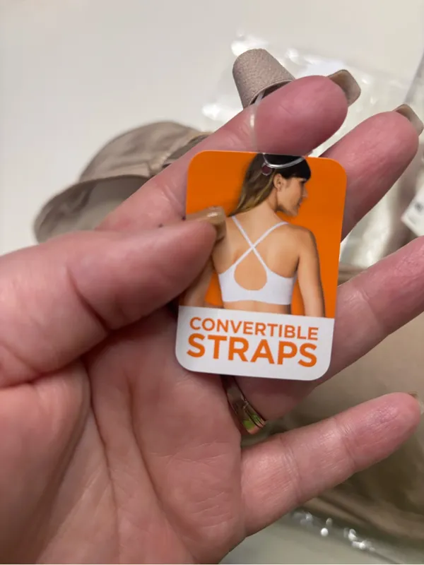 Warner’s Wireless Convertible Straps Bra Nude Size XL New Comfort - Image 4