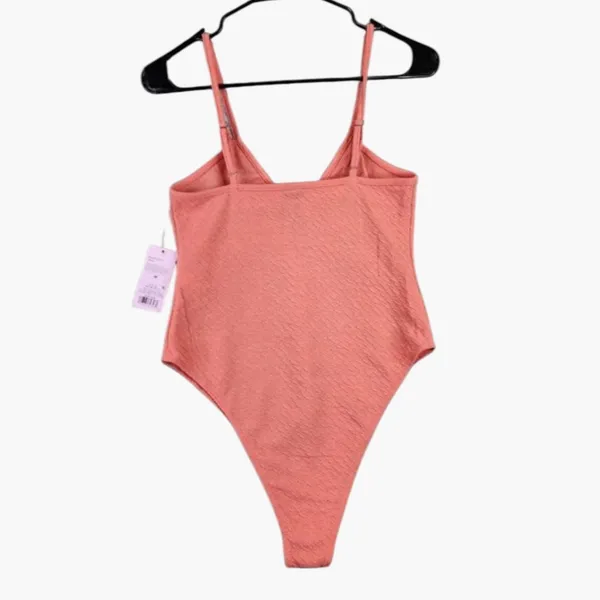 Wild Fable NWT. Coral Cutout Spaghetti Strap Bodysuit - Image 2
