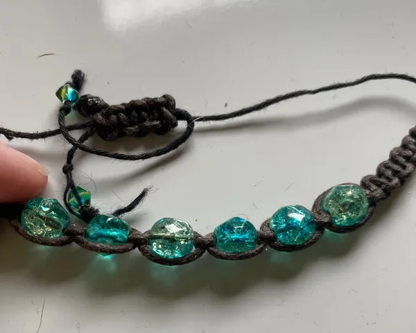Turquoise Pull Bracelet Blue - Image 2