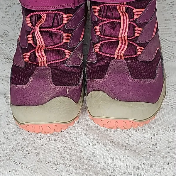 Merrell Chameleon 7 waterproof pink purple hiking trails outdoor shoes sz 7 - Image 3