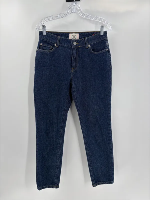 Urban outfitters BDG women’s dark blue mid rise skinny denim jeans size 28 - Image 2