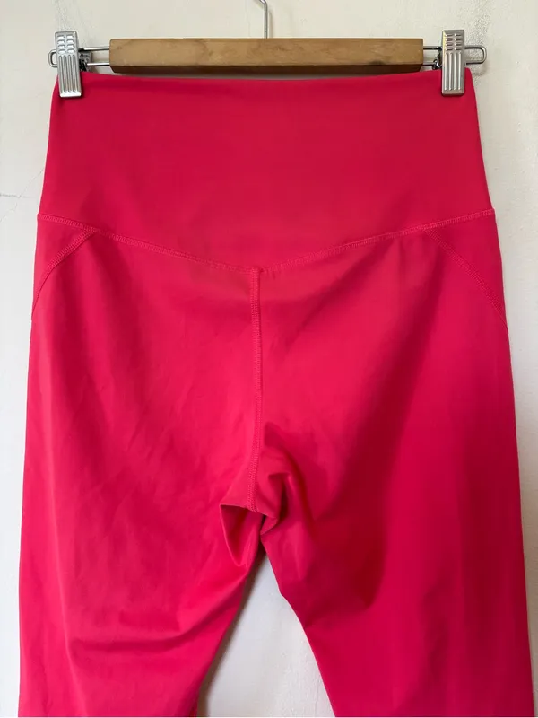 Girlfriend Collective Compressive High-Rise Legging 23.75” Berry Pink Medium - Image 9